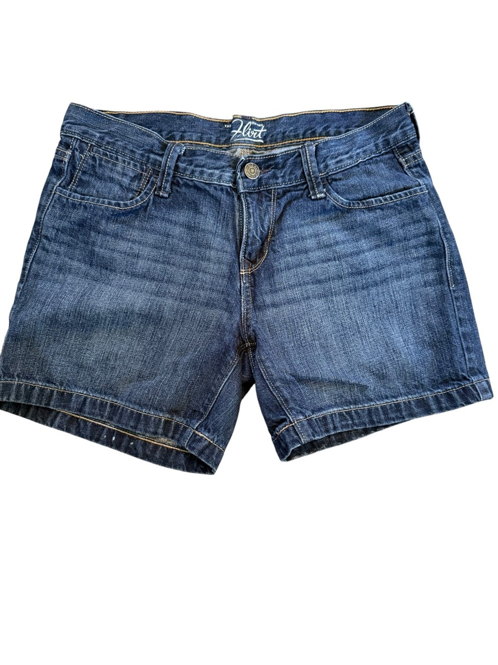 Women’s Old Navy The Flirt blue denim shorts EUC Size 2
